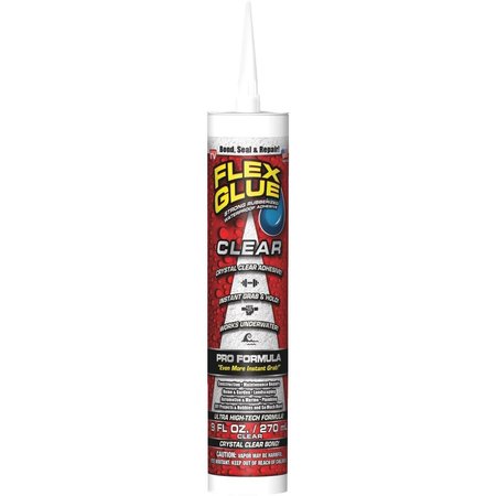 FLEX GLUE Flex Glue Clear 9Oz GFSCLRR09
